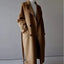 Belted Trench Coat Longline Classic Overcoat for Women in brown