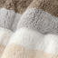 Deep pile faux fur close up