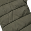 Padded quilting of the vest