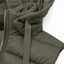 Hem of the longline puffer vest