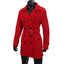 Double Breasted Trench Coat Long Coat for Women Streetwear