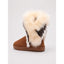 Fluffy Ankle Boots for Women Faux Fur Cuff Winter Booties