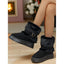 Fur Lined Snow Boots for Women Warm Platform Winter Boots