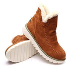 Fur Lined Snow Boots | Chunky Platform Ankle Boots for Women – MAEVE