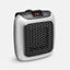Compact Ceramic Heater with Thermostat and Timer