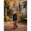 Knee High Lace Up Boots for Women Faux Fur Cuff Winter Boots