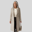 Long Overcoat for Women Classic Wool Blend Coat in beige