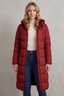 Long Puffer Jacket for Women Longline Quilted Winter Coat