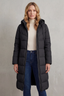 Long Puffer Jacket for Women Longline Quilted Winter Coat