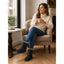 Quilted Snow Boots for Women Fur Collar Ankle Winter Boots