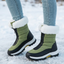 Waterproof Snow Boots for Women Insulated Quilted Winter Boots