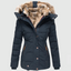 Winter Coat for Women Cozy Quilted Warm Jacket