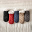Women's Cable Knit Slipper Socks with Soft Lining and Non-Slip Sole