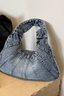 Women's Casual Everyday Denim Blue Shoulder Bag Tote
