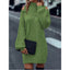Women's Cold Shoulder Turtleneck Sweater Dress