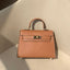Women's Compact Vegan Leather Satchel Bag with Removable Strap