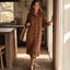 Women's Corduroy Button Front Shirt Dress