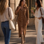 Women's Corduroy Button Front Shirt Dress