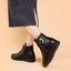 Buckled ankle strap detail