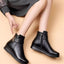 Low block heel of the ankle boots