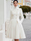 Women's Double Breasted A-Line Coat Dress