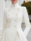 Women's Double Breasted A-Line Coat Dress