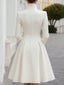 Women's Double Breasted A-Line Coat Dress