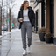 Women's Fleece-Lined Tapered Jogger Sweatpants