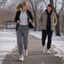 Women's Fleece-Lined Tapered Jogger Sweatpants