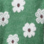 Women's Floral Half-Zip Sweater with Stand Collar