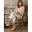 Fringe moccasin ankle boots styled at home