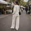 Women's Henley Top and Wide-Leg Pants Two-Piece Lounge Set