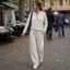 Women's Henley Top and Wide-Leg Pants Two-Piece Lounge Set