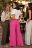 Women's High-Waisted Pleated Wide-Leg Pants