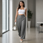 Women's High-Waisted Tailored Wide-Leg Dress Pants