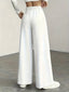 Women's High-Waisted Wide-Leg Pants with Flowing Fit