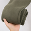 Side pocket of the sweatshirt coat