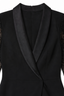 Women's Lace Sleeve Wrap Bodycon Cocktail Dress