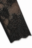 Women's Lace Sleeve Wrap Bodycon Cocktail Dress