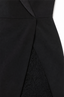Women's Lace Sleeve Wrap Bodycon Cocktail Dress