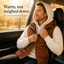Hem and fit of the puffer vest