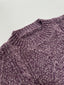 Women's Oversized Cable Knit Sweater Dress