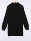 Women's Oversized Half Turtleneck Sweater Dress