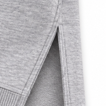 Women's Oversized Off-Shoulder Cutout Fleece Sweatshirt
