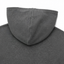 Women's Oversized Waffle Knit Henley Hoodie with Button Collar