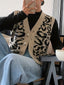 Quilted vest shown from the back