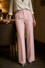 Women's Pinstripe High-Waisted Wide-Leg Pants