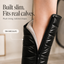 Slim cut shaft of the snow boots