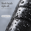 Beaded grip outsole of the snow boots