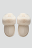 Women's Plush Lined Indoor Slippers with Textured Sole